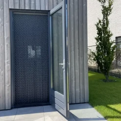 Vliegengordijnenexpert Vliegengordijn Hulzen Antraciet 100 x 240 cm