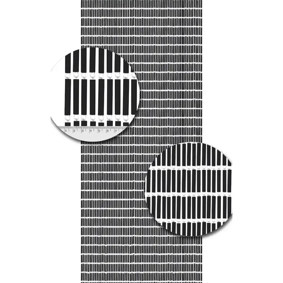 Vliegengordijnenexpert Vliegengordijn Hulzen Zwart 90 x 210 cm Op