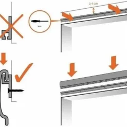 Vliegengordijnenexpert Vliegengordijn Hulzen Wit 100 x 240 100 x
