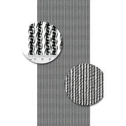 Vliegengordijnenexpert Vliegengordijn Venetie Zwart Op het kozijn