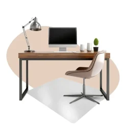 Vloerbeschermer - Antistatisch PVC - Harde vloer - 116x150 cm