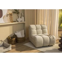 Vloerkleed Isa - zand - 160x230 cm