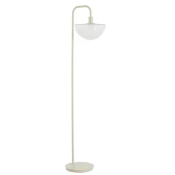 Vloerlamp Baylie - Mat crème - 43x30x165cm