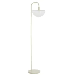 Vloerlamp Baylie - Mat crème - 43x30x165cm