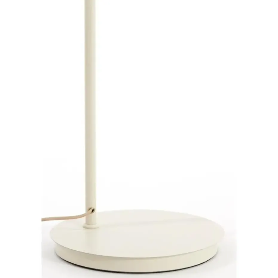 Vloerlamp Baylie - Mat crème - 43x30x165cm