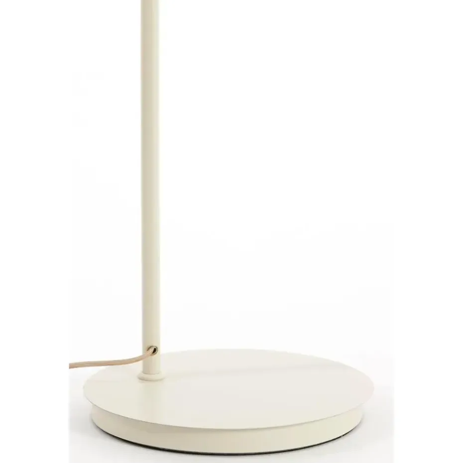 Vloerlamp Baylie - Mat crème - 43x30x165cm