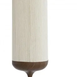 Vloerlamp Dania - Crème/Bruin - Ø23x159cm