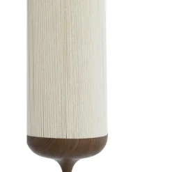 Vloerlamp Dania - Crème/Bruin - Ø23x159cm