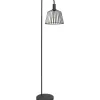 Vloerlamp Fynn zwart metaal E27 65x36x30 cm