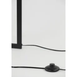 Vloerlamp Mace - Zwart - 30x30x140cm