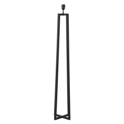 Vloerlamp Miley - Zwart - 25x130cm