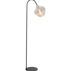 Vloerlamp Rakel - Zwart - 45x28x160cm