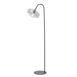 Vloerlamp Solna - Zwart - 45x29.5x160cm