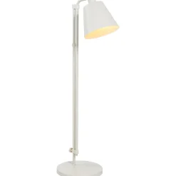 Vloerlamp Xemm - beige metaal - E27 - 110x30xØ25 cm