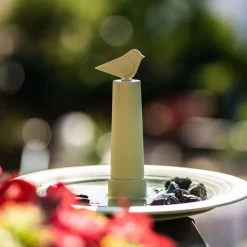 Voederschaal Goldfinch - olijfgroen - 32 x 22 cm - kunststof - staand