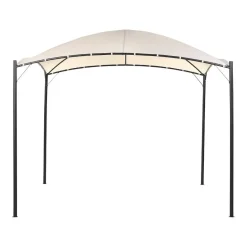 VOMERO - Tuinpaviljoen - Beige - Staal