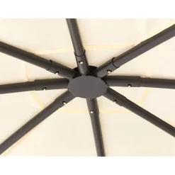 VOMERO - Tuinpaviljoen - Beige - Staal