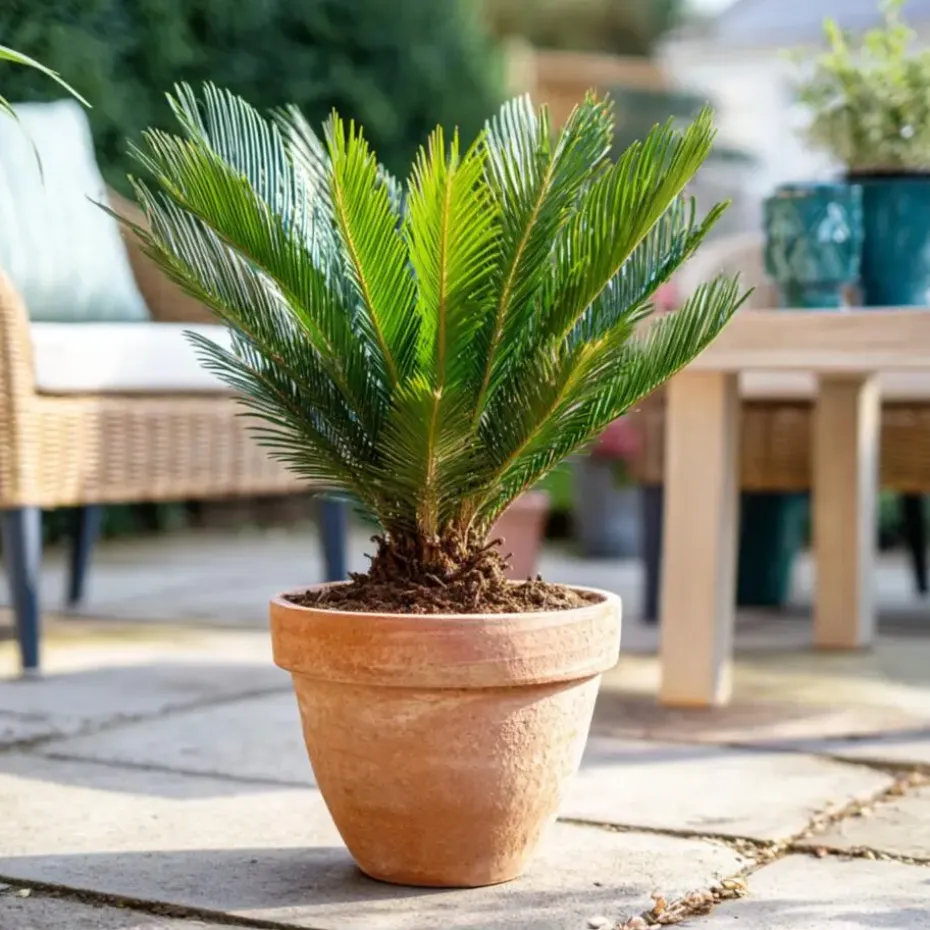 Vredespalm - Cycas revoluta - Hoogte 45-60cm - ⌀15cm