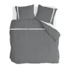 Walra - Dekbedovertrek Timeless Chic - 200x220 cm - Antraciet