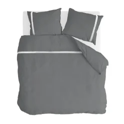 Walra - Dekbedovertrek Timeless Chic - 200x220 cm - Antraciet