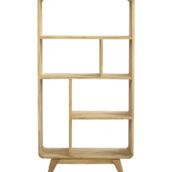 Wandkast Bulan - naturel - 80x33x150 cm