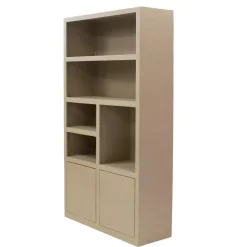 Wandkast Hardhout Beige - 120x45x220cm - Xander