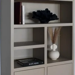 Wandkast Hardhout Beige - 120x45x220cm - Xander