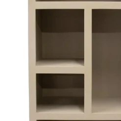 Wandkast Hardhout Beige - 80x45x220cm - Xander