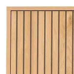 Wandkast Naturel Eikenlook - 80x40x140cm - Juna