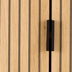 Wandkast Naturel Eikenlook - 80x40x140cm - Juna