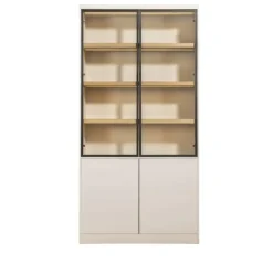 Wandkast Virgil - zand - 220x110x40 cm