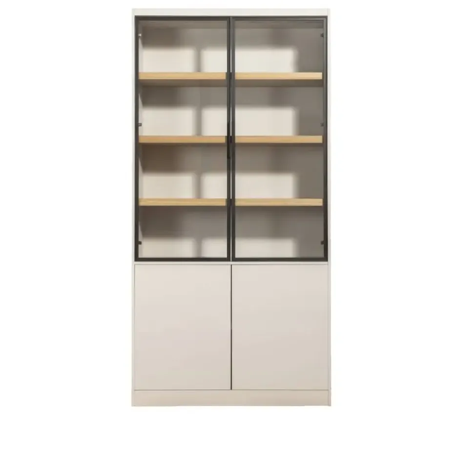 Wandkast Virgil - zand - 220x110x40 cm