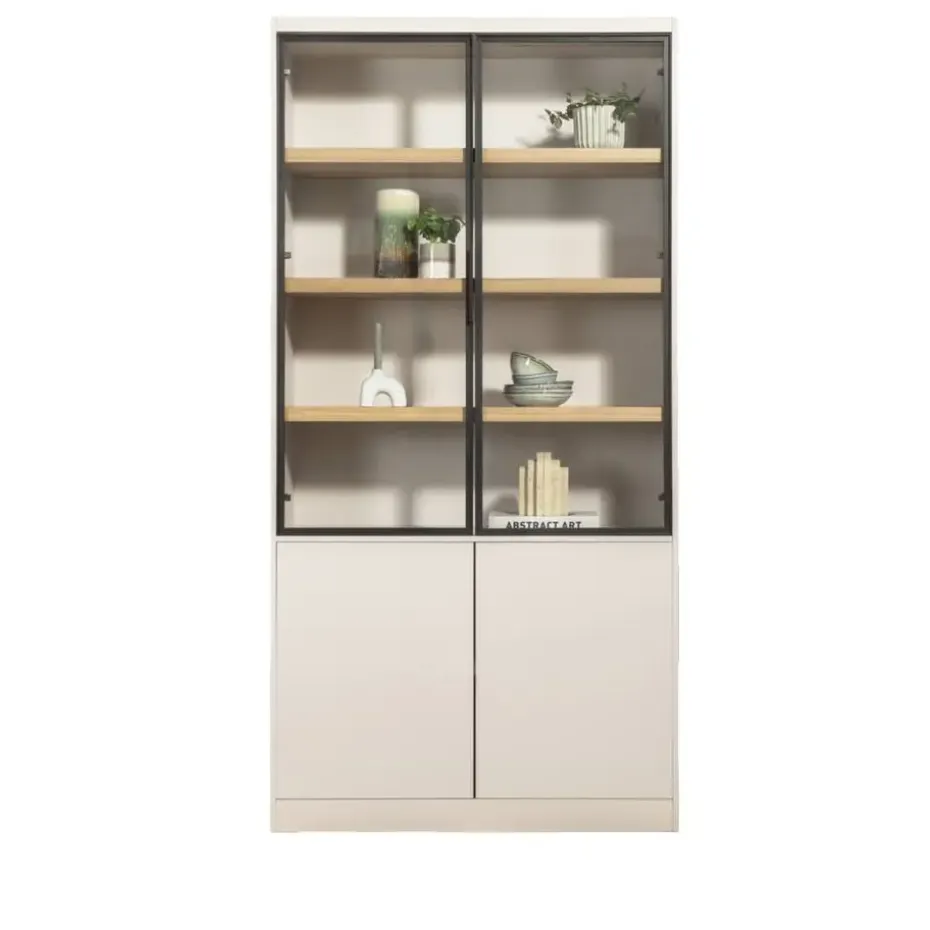 Wandkast Virgil - zand - 220x110x40 cm