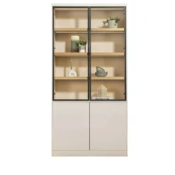 Wandkast Virgil - zand - 220x110x40 cm