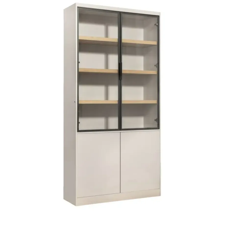 Wandkast Virgil - zand - 220x110x40 cm