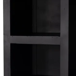 Wandkast Zwart - 80x45x220cm - Kast Xander