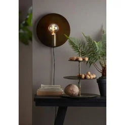 Wandlamp Disc - Goud - Ø30cm