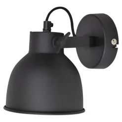 Wandlamp Industrial Large Ø14cm Vintage black