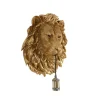 Wandlamp Lion - Brons - 33.5x19x40.5cm