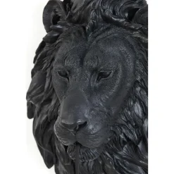 Wandlamp Lion - Zwart - 33.5x19x40.5cm