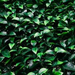 Wandpanelen kunsthaag laurierblad - set van 4 - 50x50x4cm