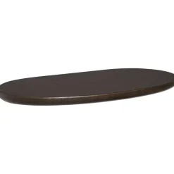 Wandplank Daan - donkerbruin essenhout - 40x18 cm