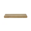 Wandplank Naturel Hout - 118x35x10cm - Sleek