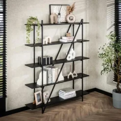 Wandrek - Metaal - 140x180cm - Zwart - Piega