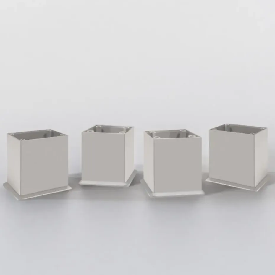 Wastafelonderkast Pollet 60cm 2 deuren - wit