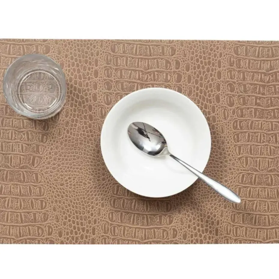 Wicotex Placemat Coko - beige - antislip - 43 x 30 cm