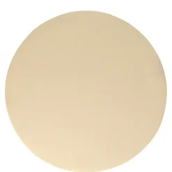 Wicotex Placemats Uni - creme - rond 38 cm - Teflon coating