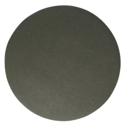 Wicotex Placemats Uni - donker grijs - rond 38cm - Teflon coating