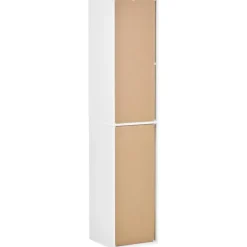 WINNIPEG - Boekenkast 4 planken - Wit - Vezelplaat