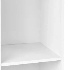 WINNIPEG - Boekenkast 4 planken - Wit - Vezelplaat